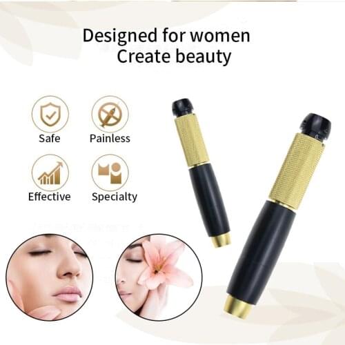 New 3-speed pressure adjustable Hyaluronique pen Non Needle Sterile Atomizer meso Hyaluron pen for skin care wrinkles removing