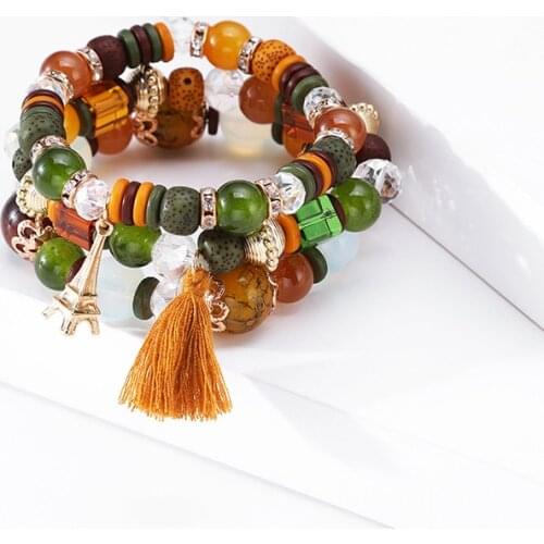 ORNAPEADIA Bead Bracelets