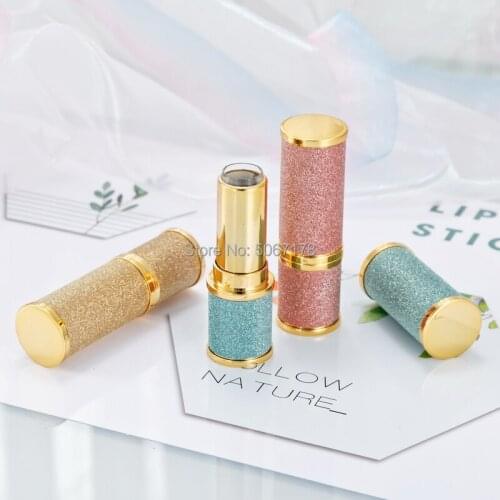 10/30pcs 12.1mm Empty Lipstick Tubes Homemade Lip Balm Tube Gold/Green/Rose Gold DIY Lip Gloss Container Cosmetic Tool Wholesale