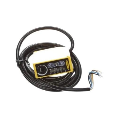 Q60VR3AF2000 Sensor, Fullsize, Adjustable Field Sensing Mode, SPDT e/m Relay, 200 to 2000 mm 63004