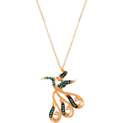 Rumi Whirling Dervish Pendant Masnavi Muslim Pendant Necklace Necklace Sufi Necklace Sufi Darvis Pendant 925 Sterling Silver