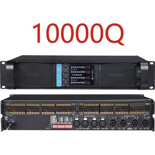 Betagear 10000Q New Line Array Amplifier 2500W*4 Channel Amplifier Professional Sound System DJ Power Audio Amplifier High Power