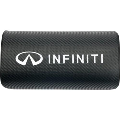 1pcs car neck pillows single headrest for Infiniti FX35 Q50 Q30 ESQ QX50 QX60 QX70 EX JX35 G35 G37 Car-Styling