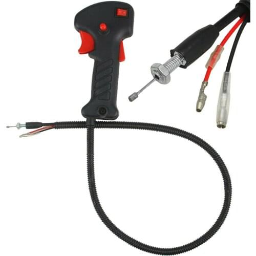 1pc Strimmer Switch Replacement Throttle Control Switch Handle Lawn Mower Brush Cutter Handle Switch Throttle Trigger