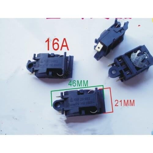 2 stücke JS-011 16A 250 v 46X21mm Wasserkocher Thermostat Temperatur Controller Selbst Unterbrechung Schalter