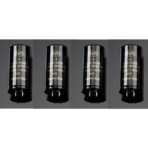 4pcs 10000uF 80V 35mmX70mm Audio Electrolytic Power Capacitors