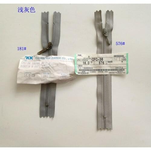 50pcs/lot Short 16cm Ykk Zipper Nylon Close End Pocket Bag Cusion Tailoring Sewing Accessoriesacces Zippers Bulk