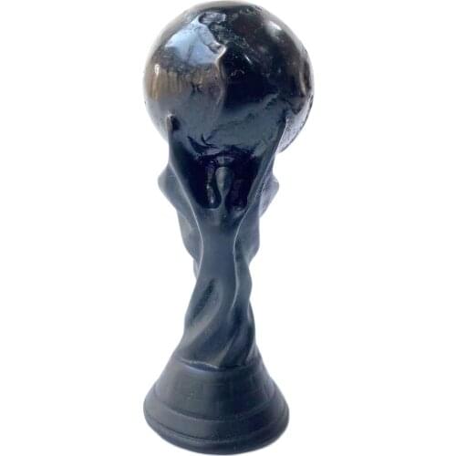 Free Shipping Natural Real Crystal High Quality Black Obsidian Desk Decoration Quartz Home Decor Crafts ZLF