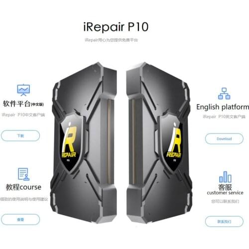 IRepair caja P10 No desmontaje necesario Disco Duro DFU lectura escritura Cambiar Número de serie para IPHONE 7 7P 8 8P X Demoti
