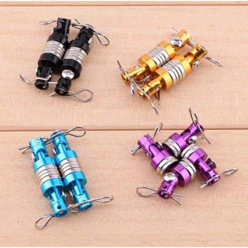 4pcs Magnetic Stealth Invisible Body Post Mount Contact Shell Column + Clips For 1/10 RC Drift Car Traxxas HSP Sakura Redcat