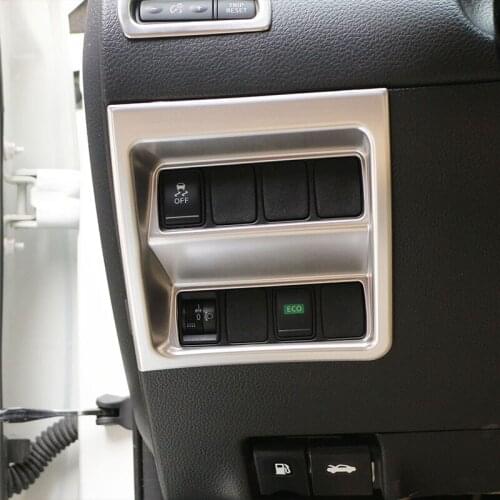 My Good Car Head Lights Lamp Switch Cover Trim Sticker For Nissan Qashqai J11 X-trail Rogue T32 LHD 2014 - 2017 Accessories