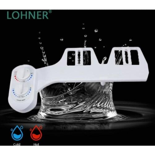 Lohner Bidet Attachment Para Inodoro Sprayer Toilet Water Spray Ass Seat Vaginale Douche Anal Plug Shower Cleaner Douchette Wc