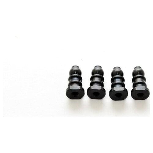 OFNA/HOBAO RACING 89107 SHOCK STEEL BALL END 6.8MM, 4PCS for 1/8 HYPER VS BUGGY Free Shipping