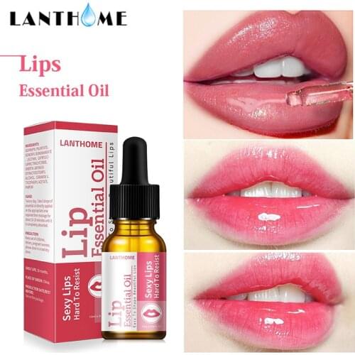 10ml Lip Plumper Nourish Oil Remove Dead Skin Moisturizing Anti Ageing Wrinkle Lighten Lip Lines Lip Skin Care Essential TSLM1