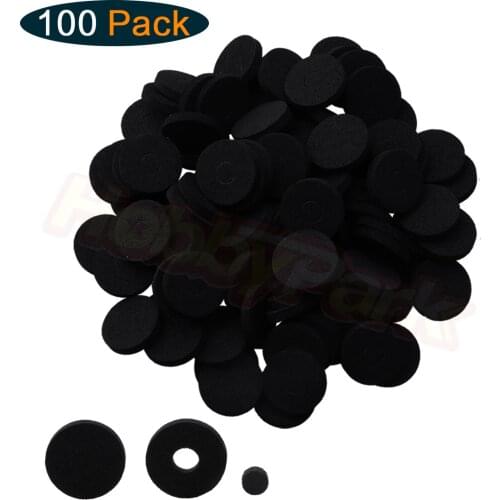 100pcs RC Body Washers (Foam) for All 1/8 1/10 1/12 Traxxas Redcat Arrma Axial HPI Himoto HSP Exceed RC Car Parts Replacement