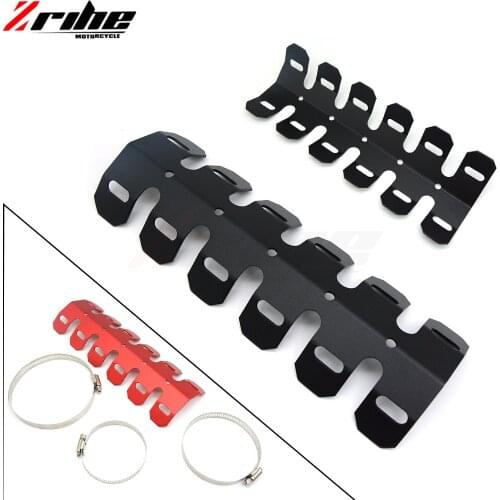 Universal Exhaust Muffler Pipe Guard Protector Heat Shield For YAMAHA TRICKER DT TW PW RT 50 80 85 90 100 125 225 230 250 426