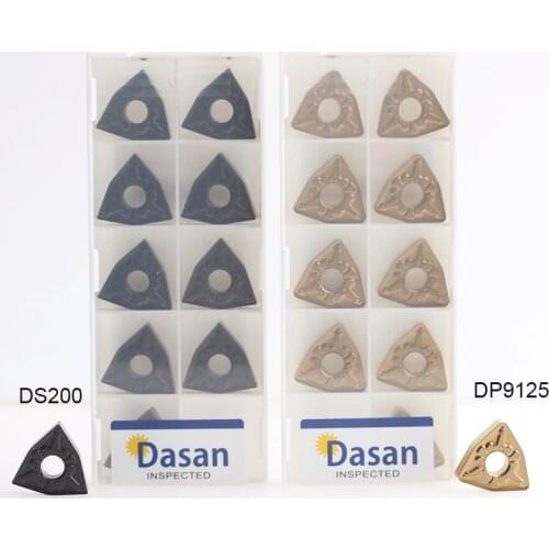 10pcs insert WNMG080404 TM MA Carbide insert High Quality turning knife Blade CNC Lathe Metal Cutting Tool for MWLNR/L