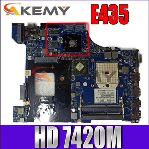 Akemy QALEA LA-8121P 04Y1174 04W4021 for Lenovo Thinkpad Edge E435 Laptop Motherboard 14 inch HD 7420M