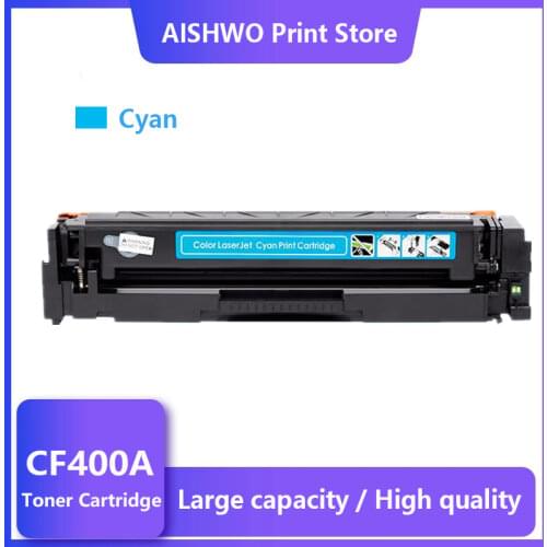 ASW CF400A CF401A 402 403A 201A Compatible Color Toner Cartridge For HP Color LaserJet Pro M252dn M252n MFP M277dw M277n M274n