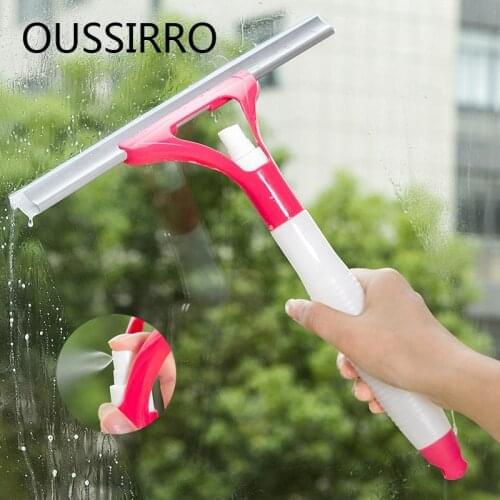 Free shipping Multifunctional Spray Type Cleaning Brush Washing Windows Cleaners Washing Car Windows Glass Cleaning tools