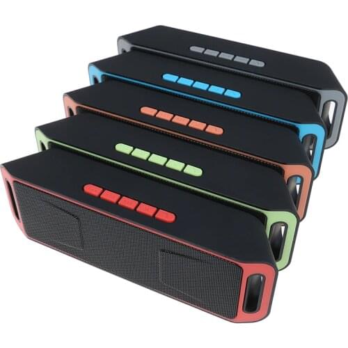 Bluetooth Speaker Wireless Portable Stereo Sound Big Power For MP3 Music Audio AUX With MIC For Android Iphone With USB Cable