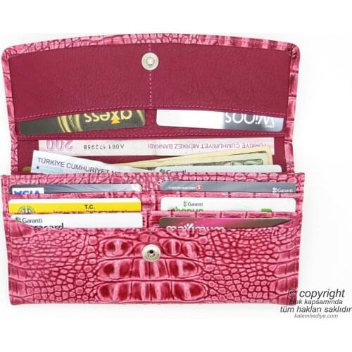 Genuine Leather Wallet | İsme Special Wallet | 19x10x2cm | TM 974-6