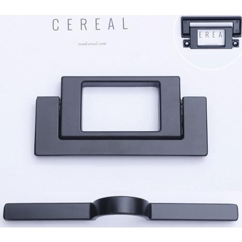 Black Stainless Steel Kitchen Cabinet Handle Dresser Drawer Handle Cabinet Wardrobe Door Handle Furniture Handle Hardware