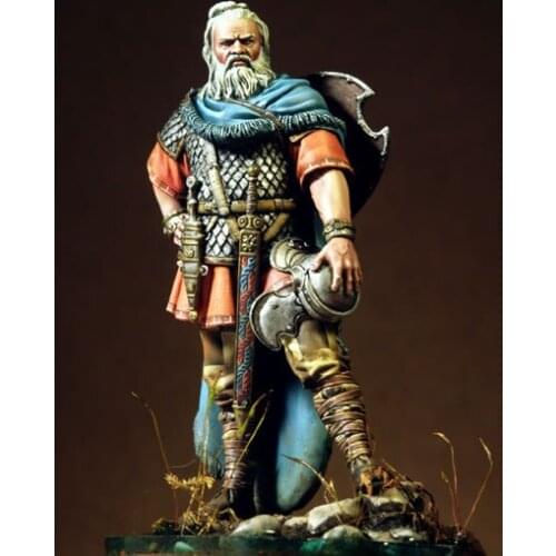 1/24 75mm Marcomannic Warrior man soldier 75mm toy Resin Model Miniature resin figure Unassembly Unpainted