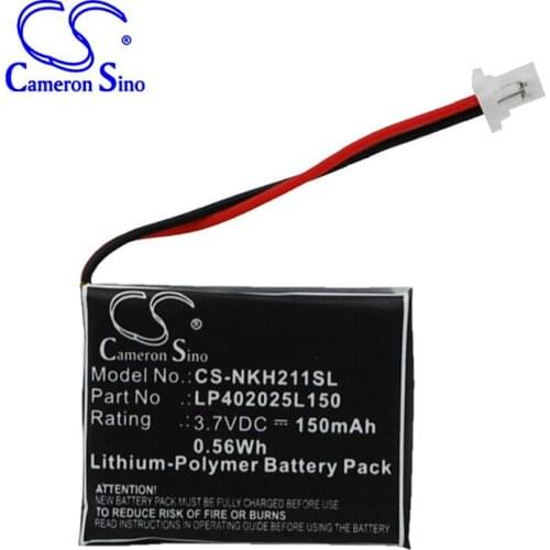 CameronSino for NOKIA HS-21W LP402025L150 battery