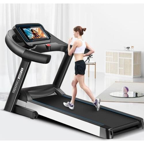 Multi-function Folding Electric Treadmill for Home Silent 52cm Conveyor Belt Household weight loss Walking Fitness Equipment
