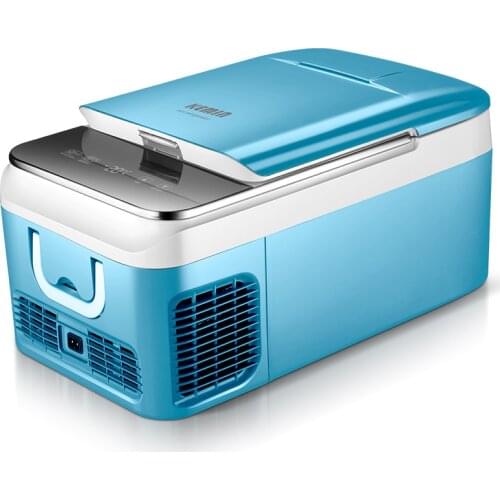 -20Celsius 18/26L Portable Mini Fridge Compressor Car Home Dual-use Frozen Refrigerators Car Electrical Cooler Box Small Freezer