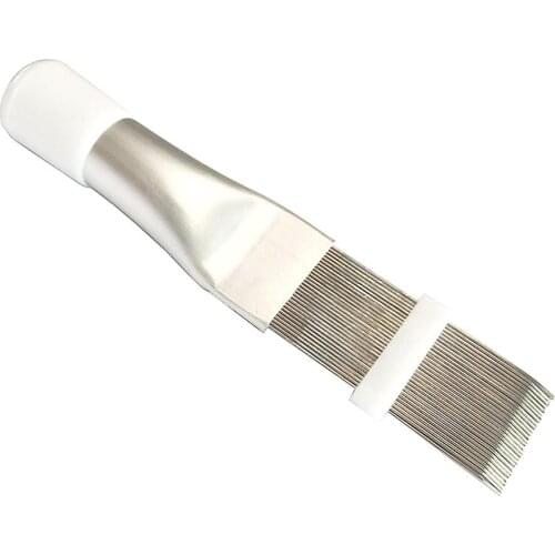 Refrigeration Tool Sheeting Comb Air Conditioning Condenser Cooling Brush Evaporator Fins Combing Comb Air Conditioner Fin Clean