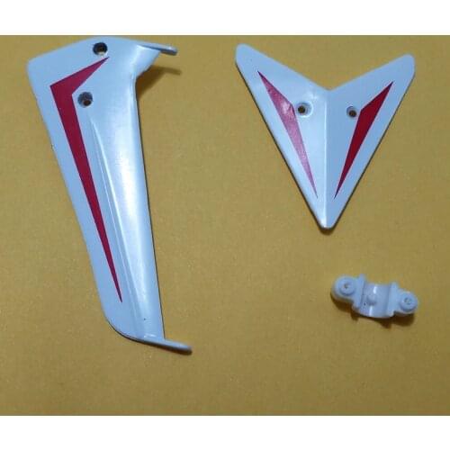 RC Helicopter S39 Tail Decoration Spare Part Set for Syma S39 Helicopter Toy RC Heli Decoration Accessory White Color