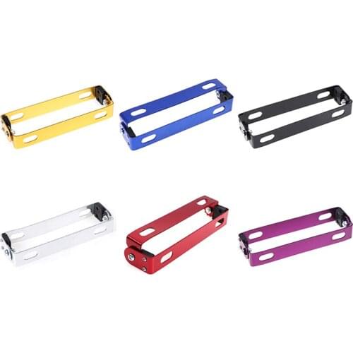 6 Colors Universal License Plate Bracket Motorcycle Accessories Adjustable Motorcycle Retrofit License Plate Frame