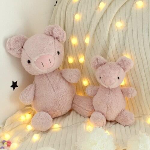 1PC 21/31cm Special Cute Soft Anime Pig Cuddly Sleep Plush Animal Baby Sleeping Doll Hold Pillow Stuffed Toy Kids Birthday Gift