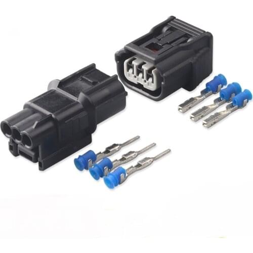 100sets kit 6188-4775 6189-7037 Sumitomo 3 pin way male female waterproof connector Air intake pressure sensor plug