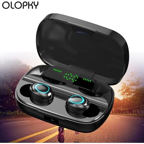 3500mAh Power New TWS Bank Earphones Bluetooth Wireless Sport In Ear TWS Gaming Headset Noise Earbuds With Mic for IPhone Xiaomi