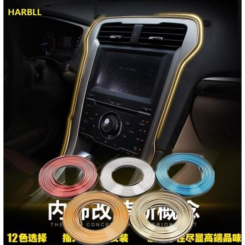 5M DIY Car Grille Interior Exterior Mouldings Trim Decorative Strip Line For NISSAN HYUNDAI MAZDA Mitsubishi Chevrolet Lacetti