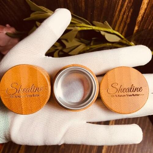 Engraving Logo 10G 15G 30G 50G Bamboo Cream Cosmetic Jar, Bamboo Aluminum Jar For Eye Cream, Cbd Hemp Cream Wood Containers