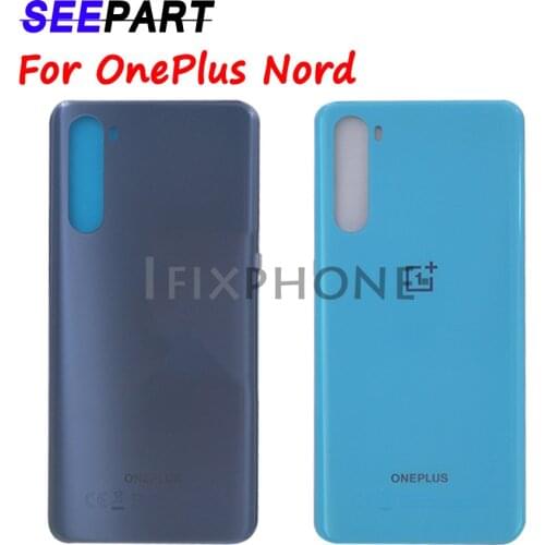 Battery Cover For Oneplus Nord N10 Back GlassRear Housing Cover Replacement Back Door Battery Case for 1+ Nord Back Door Housing