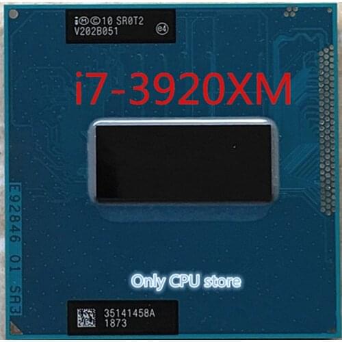 Free Shipping Original for Intel CPU I7-3920XM SR0T2 I7 3920XM SROT2 2.9G-3.8G/8M