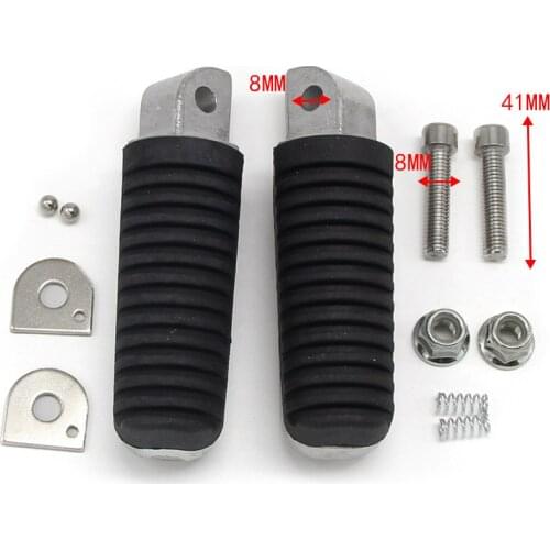 Rear Footrest Foot pegs for Yamaha BT1100 FJR1300 FJR1300A/AE/AS/ES FZ6N FZ6S TDM850/900/900A XJ6F/N 4DN/5LV-27441/27431-01 R L