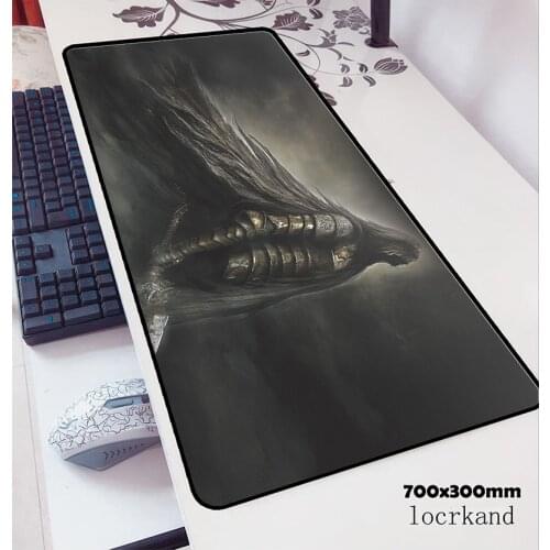 Dark souls mouse pad 70x30cm gaming mousepad anime HD pattern office notbook desk mat cool new padmouse games pc gamer mats