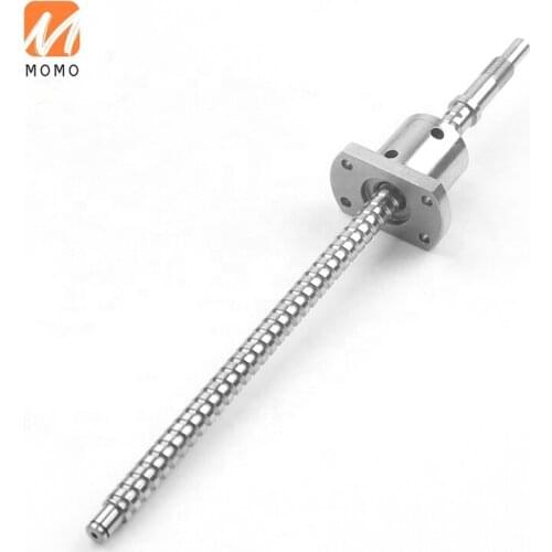 06mm 08mm miniature ball screw with round nut for 3d printer