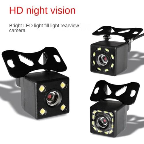 Led Car Camera Reversing Car Rear Camera High Definition Night Vision Auto Parking Monitor CCD Waterproof 170 Degree HD Video