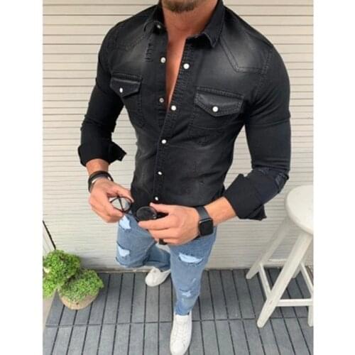 Toplimit Mens Denim Shirts