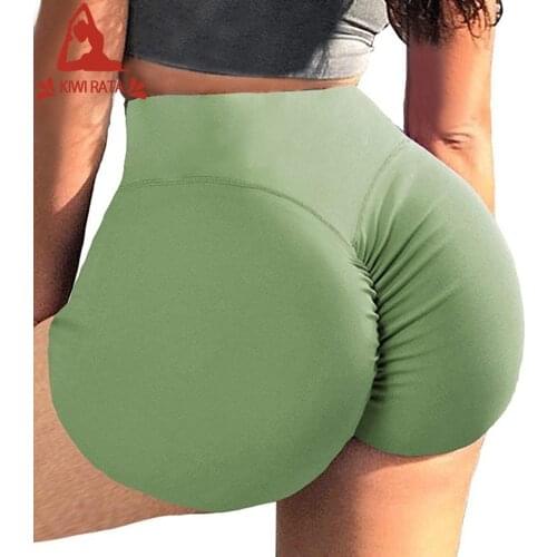 High Waisted Yoga Shorts for Women Workout Shorts Tummy Control Running Shorts Sports Gym Ruched Butt Lifting Hot Leggings