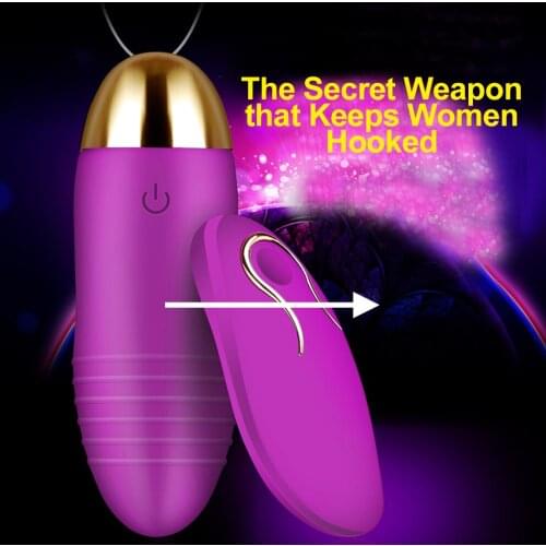 10 Speeds Remote Control USB Rechargeable Wireless Sex Vibrating Love Egg Vibrator Women Adult Products