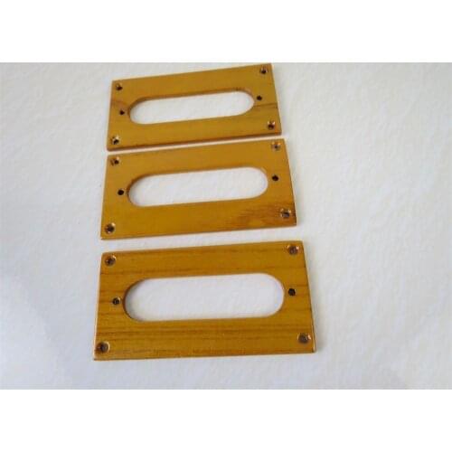 3pcs Hand-made Maple wood humbucker to singl coil adapter pickup ring#3046