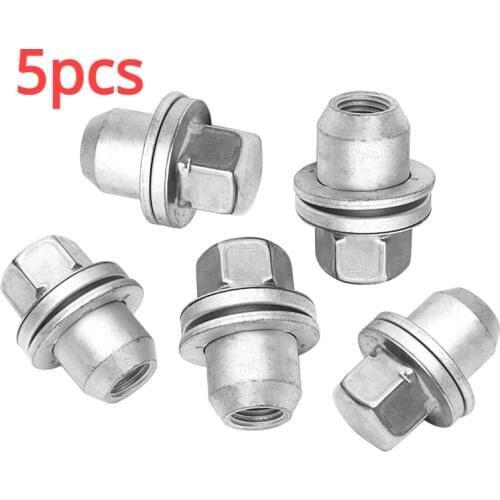 5Pcs Stainless Steel Wheel Nut Cap For Land Rover Discovery 3 4 Range Rover L322 Sport 2004 2005 2006 2007 2008 2009 RRD Nuts